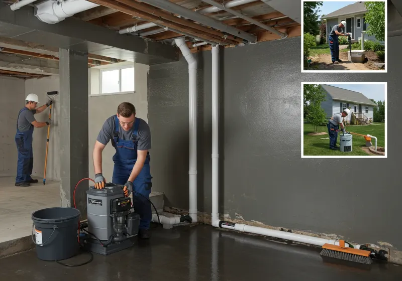 Basement Waterproofing and Flood Prevention process in Edmonston, MD